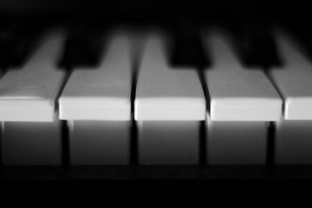 Music strum piano keyboard