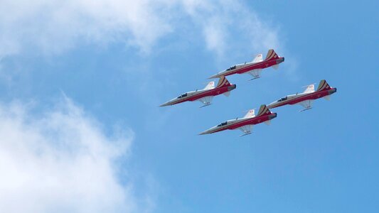 Synchronous flight staffel switzerland