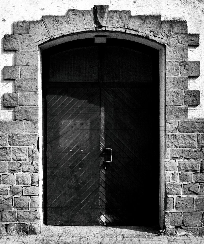 Old old fashioned old door