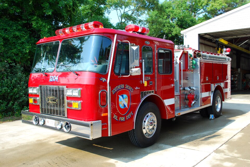 Red emergency response firefighting
