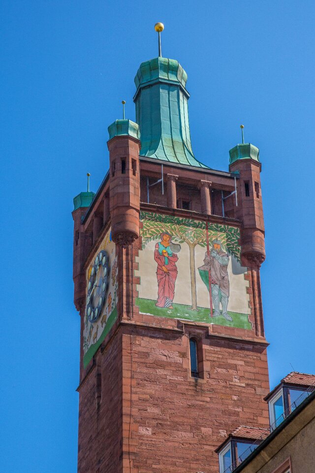 District office clock tower gold city