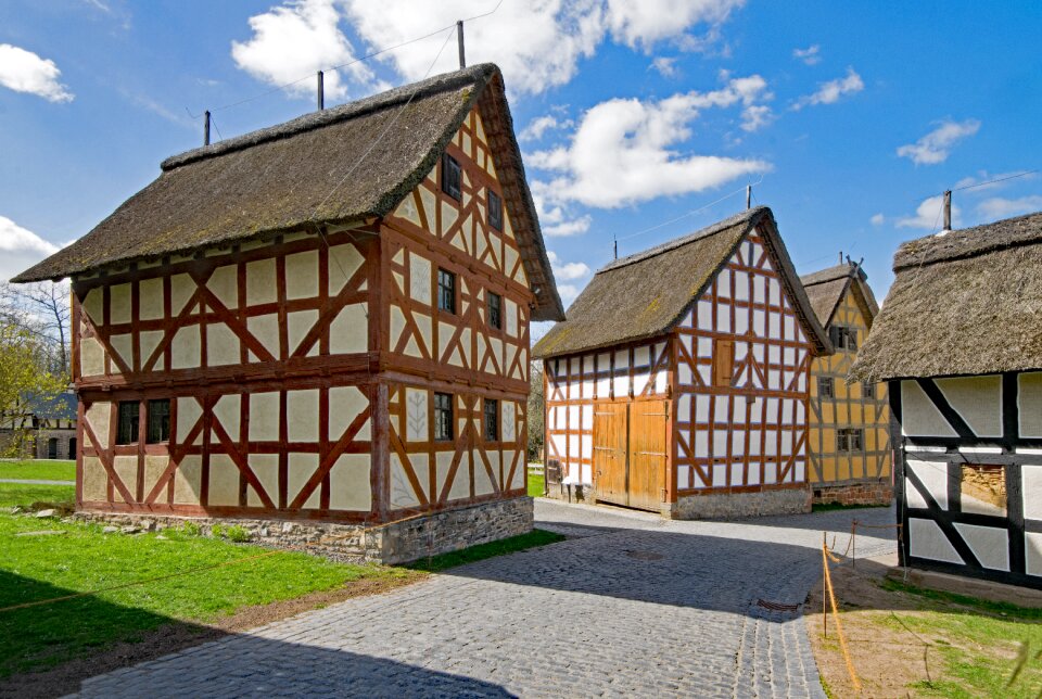 Hesse park historic center fachwerkhaus