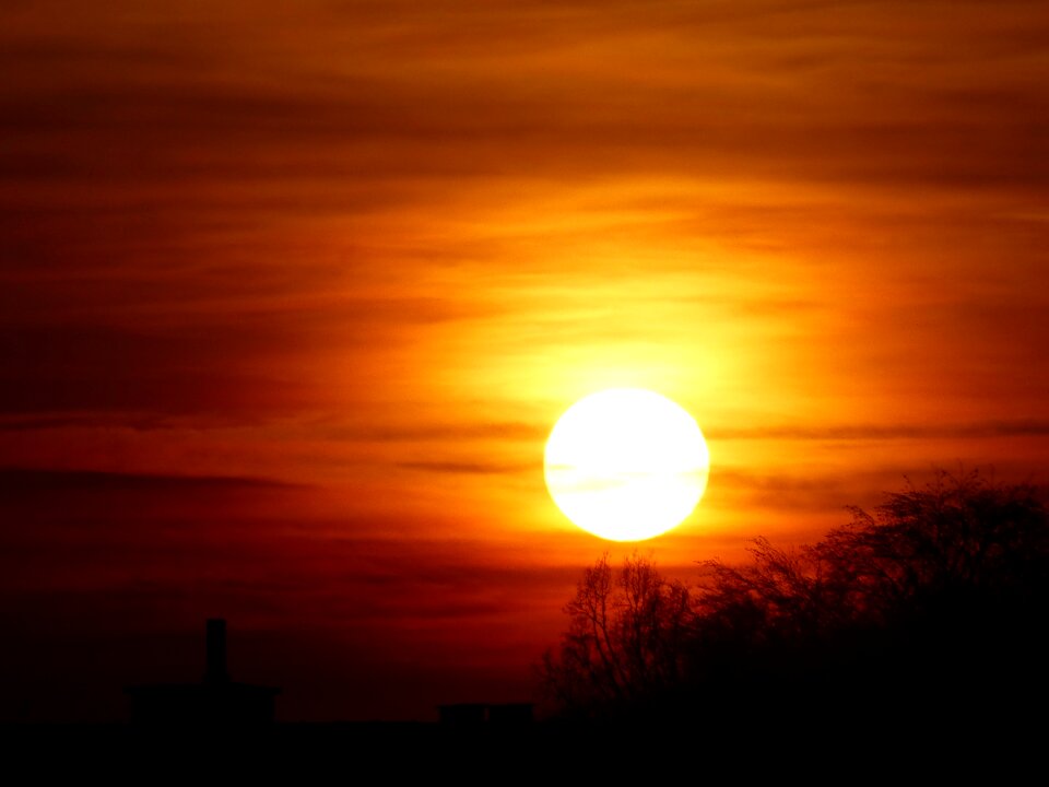 Sunset abendstimmung twilight