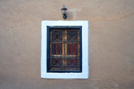 Window antique morocco