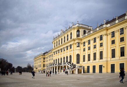 Palace baroque architecture wien photo