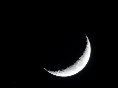 Night photograph full moon black