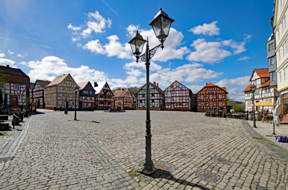 Hesse park historic center fachwerkhaus