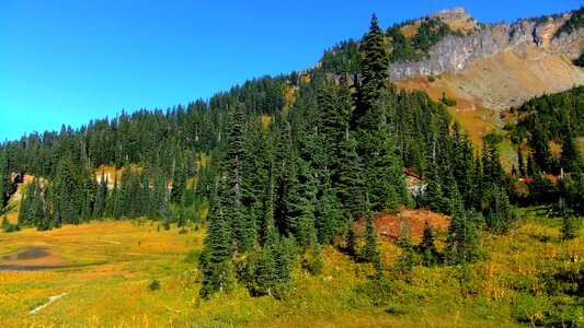 Landscape mountain scenic