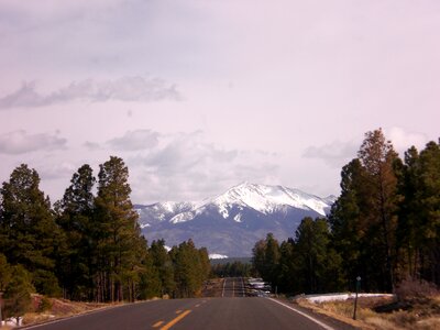 Road travel nature photo