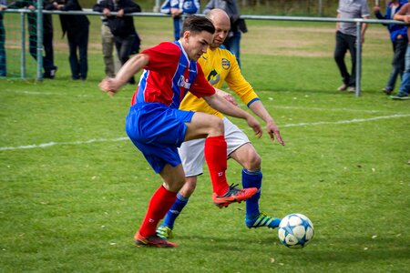 Men team sport ball