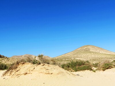 Landscape sky sand photo