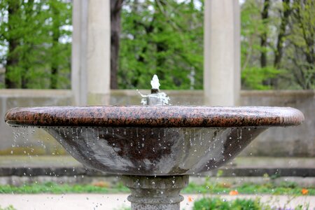 Water fountain decorative fountains bubble photo