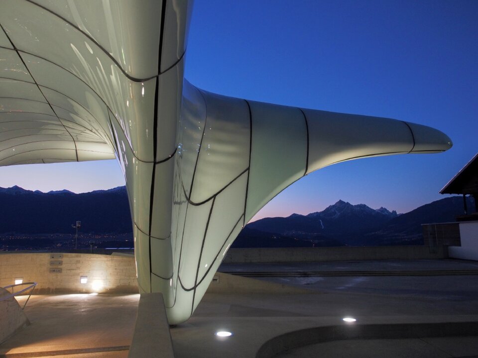 Architecture austria mountain station