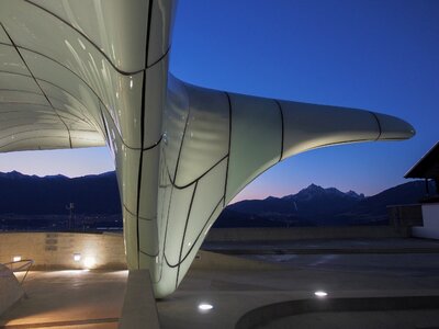 Architecture austria mountain station photo