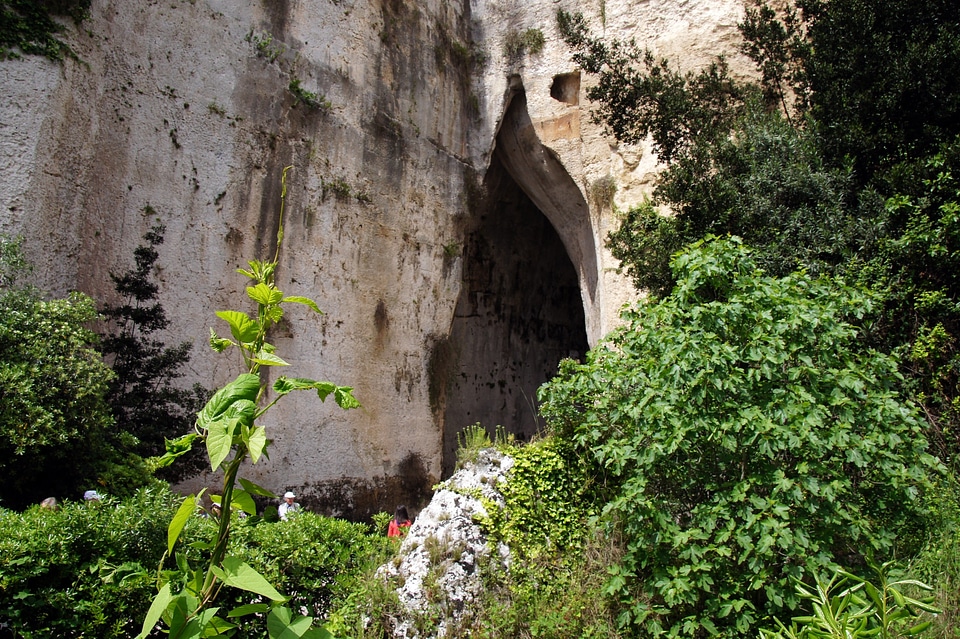 Ear of dionysus rock cave sicily