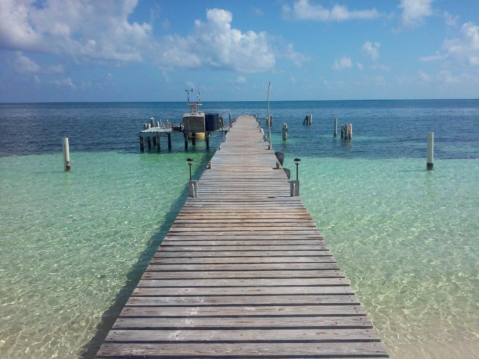Sea clear water blue