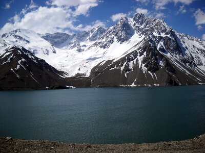 Reservoir plaster cajon del maipo