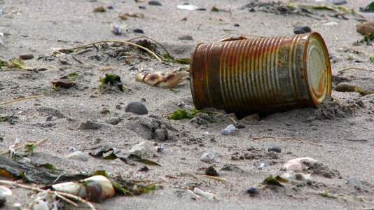Trash contamination cleaning