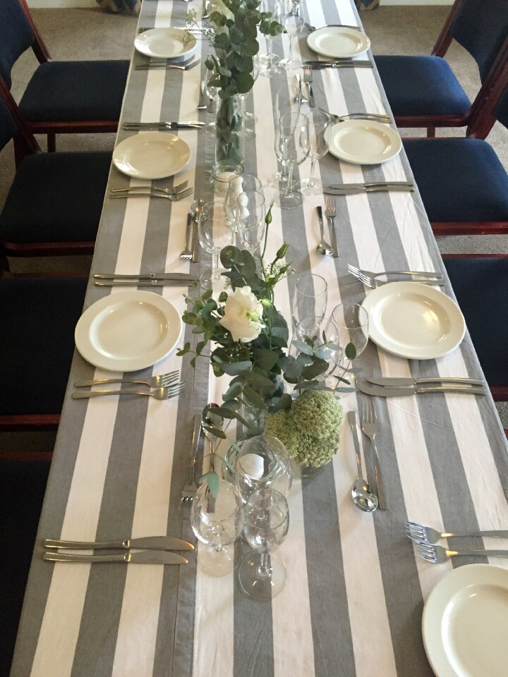 White table floral