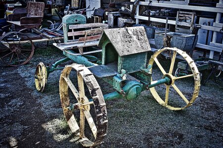 Machine tractor vehicle
