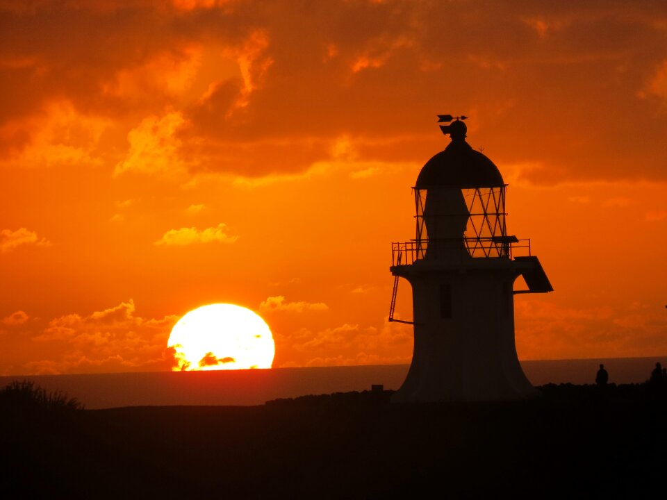 Silhouette landmark travel
