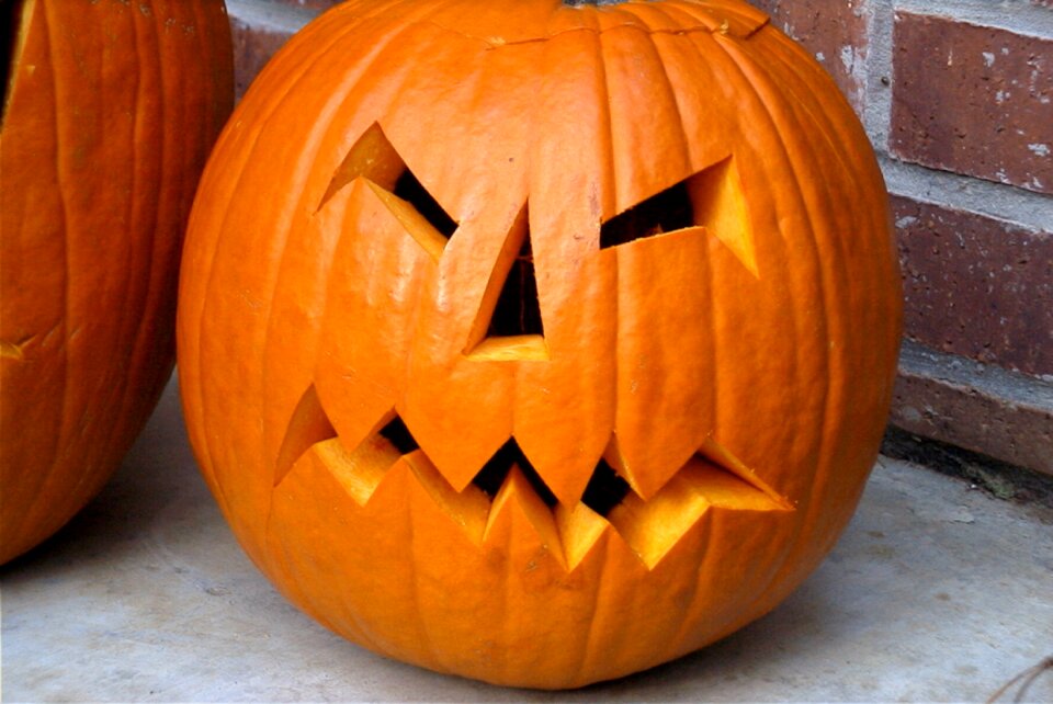 Scary orange october