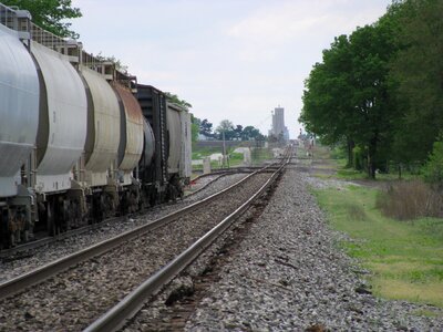 Railway rail photo