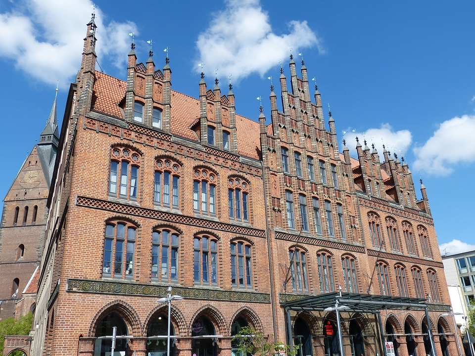 Town hall historically historic center