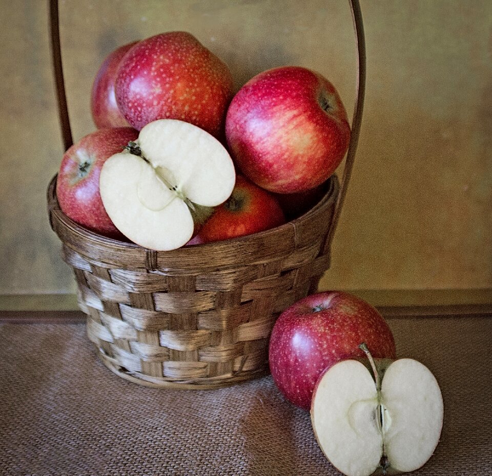 Healthy fruit season red