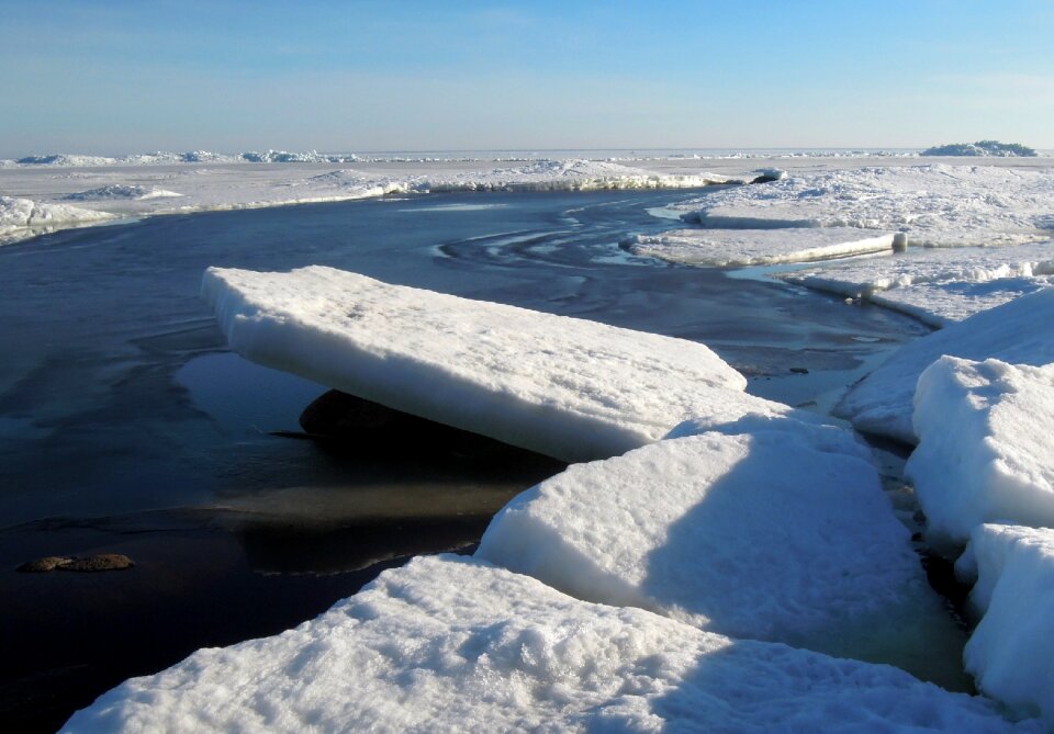 Ice gulf of finland day