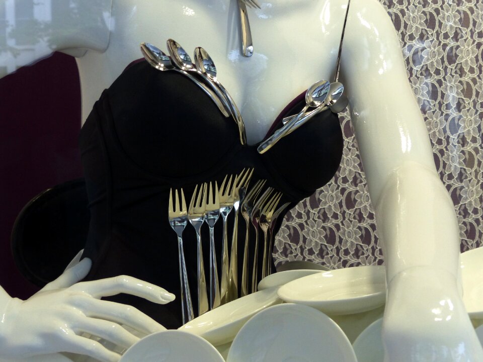 Cleavage velvet fork