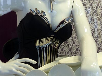 Cleavage velvet fork