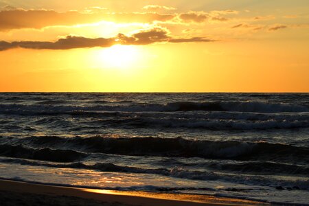 Sea the stones the waves