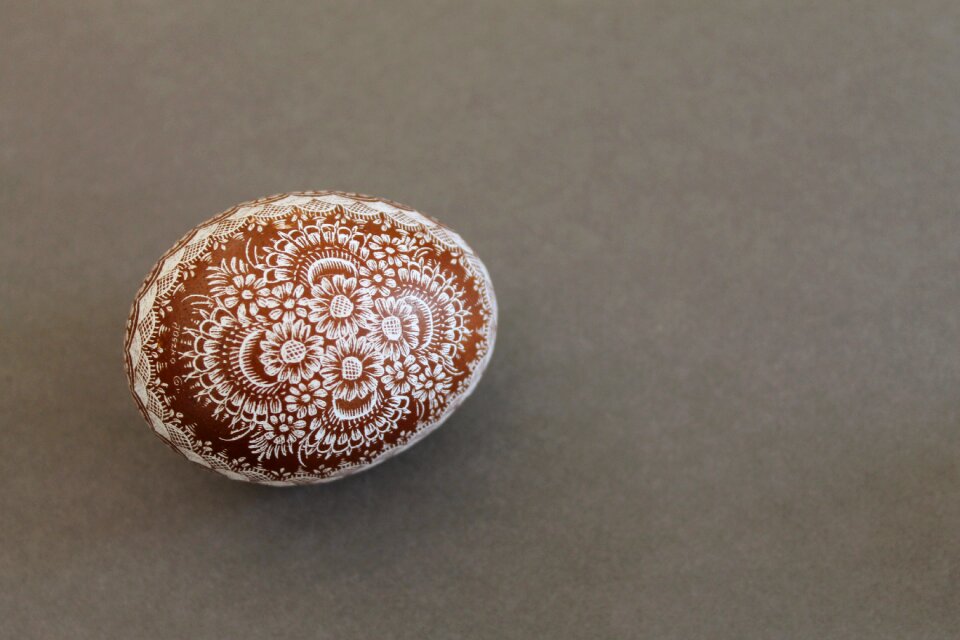 Easter handicraft the tradition of