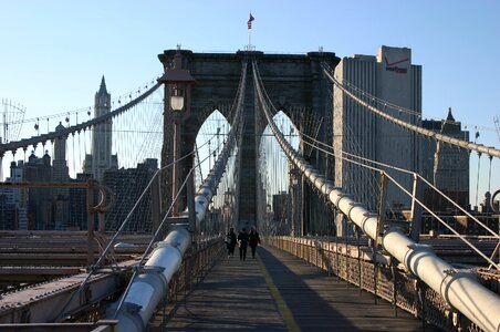 Bridge brooklyn bridge architecture photo