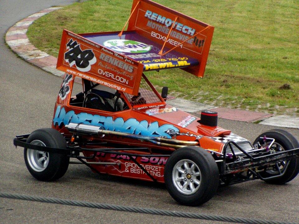 Stock car racing auto car racing