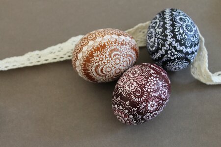 Easter handicraft the tradition of