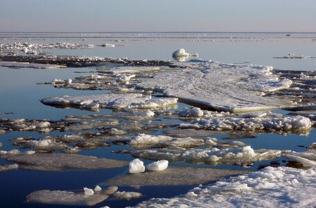 Ice clear day