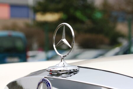 Auto mercedes star oldtimer photo