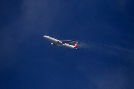 Turbulence rise airliner photo
