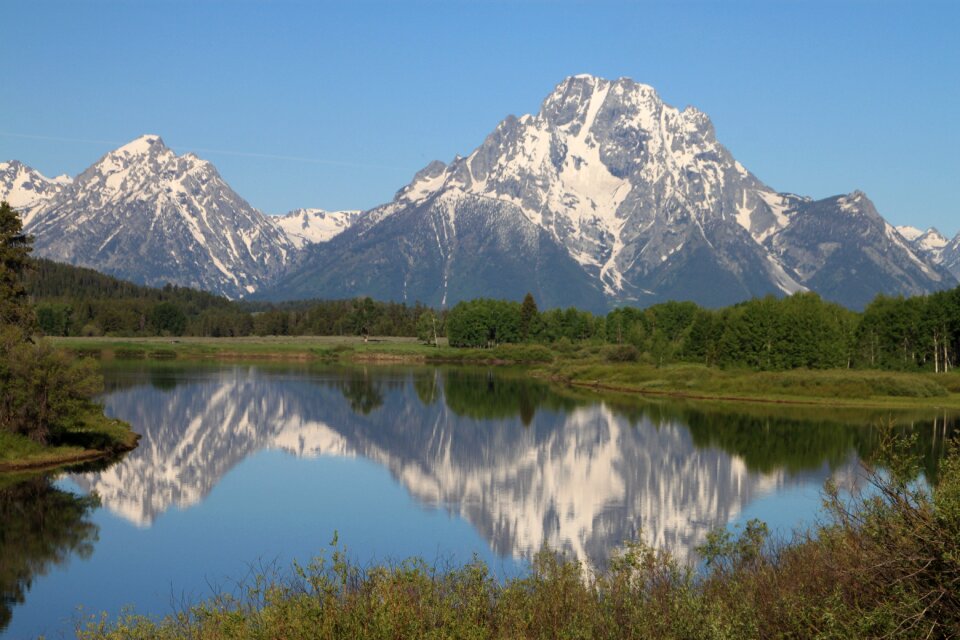 Mountain national park blue