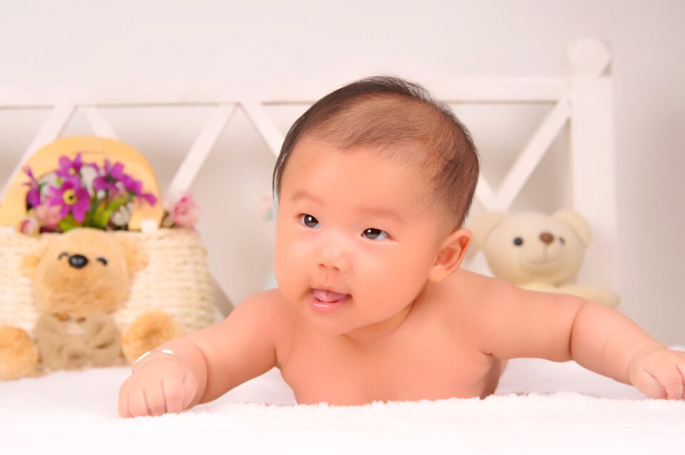 Baby mother-to-child kids