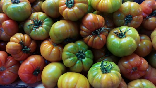 Tomatoes vegetables food market