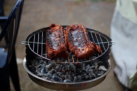 Barbecue own ribs
