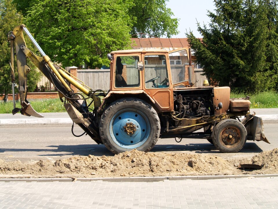 Construction equipment construction site bulldozer