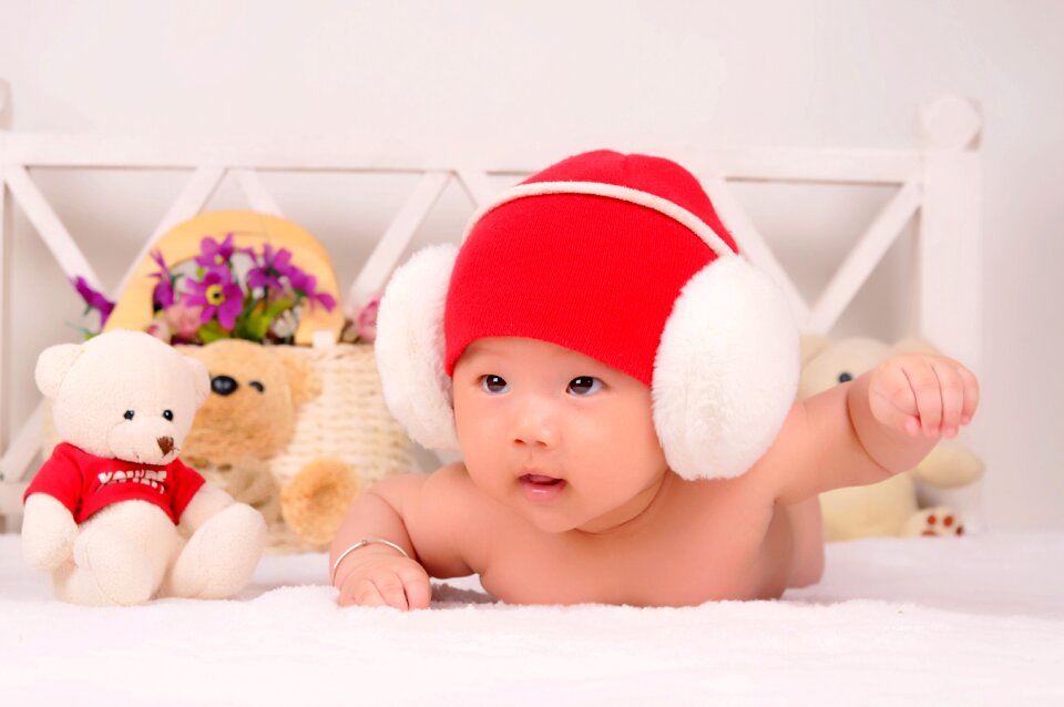 Baby mother-to-child kids
