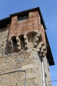 Defense glimpse medieval castle