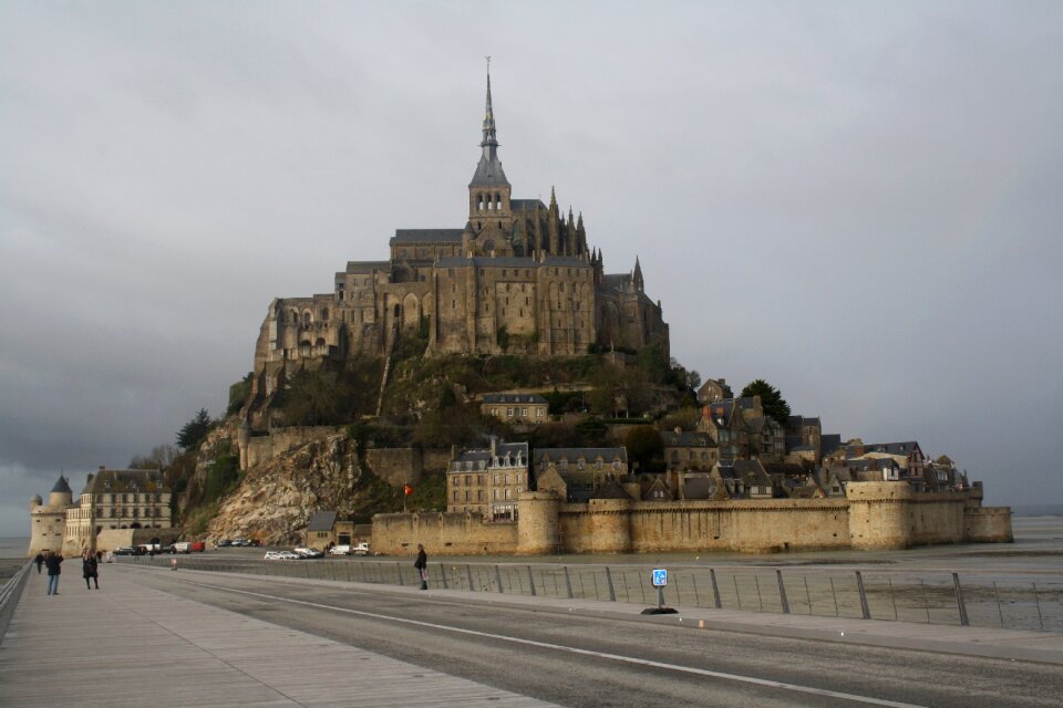 The mount normandy mont saint michel