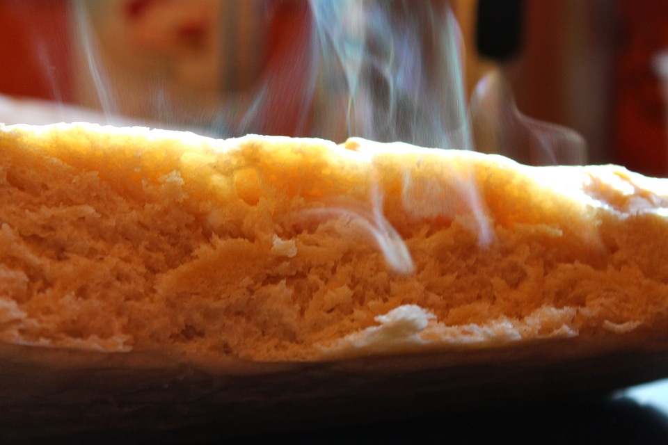Homemade fresh baked
