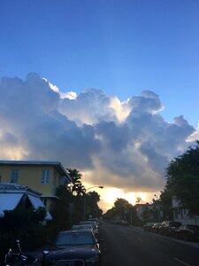 Miami cloud morning